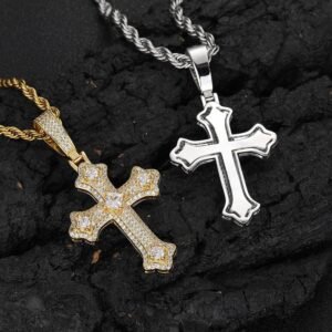 DUOMI Jewelry waterproof stainless steel cz pendant