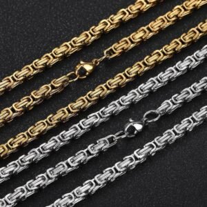 DUOMI Jewelry gold stainless steel hip hop bracelet