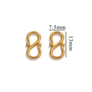 Stainless Steel MS Clasp Connector - image 1