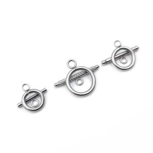 Stainless Steel OT Toggle Clasp - image 1