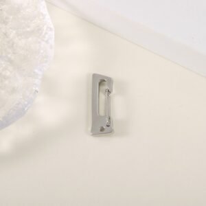 Stainless Steel Number Shape Spring Clasp - image 1