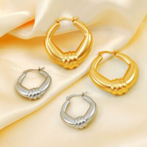 DUOMI Jewelry waterproof stainless steel earrings