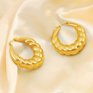 DUOMI Jewelry waterproof stainless steel earrings