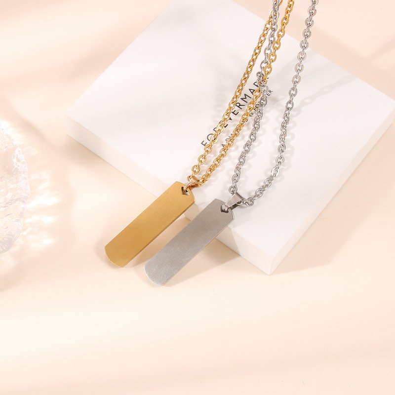 DUOMI Jewelry waterproof stainless steel hip hop pendant