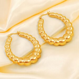 DUOMI Jewelry waterproof stainless steel earrings
