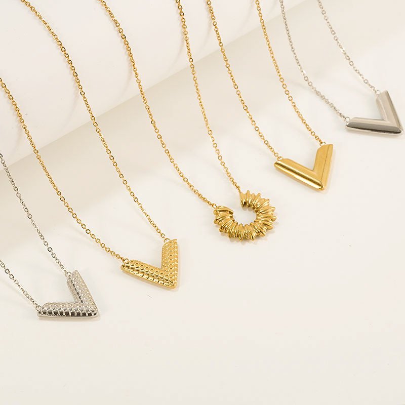 DUOMI Jewelry waterproof stainless steel necklace