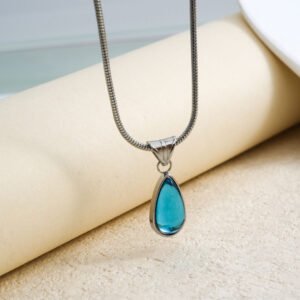 DUOMI Jewelry waterproof stainless steel snake chain pendant