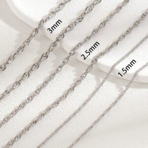 DUOMI Jewelry waterproof stainless steel necklace