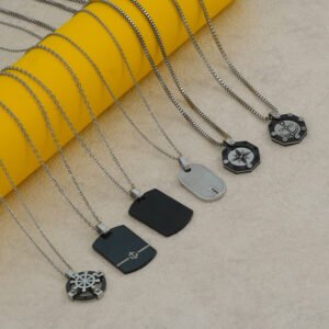 DUOMI Jewelry waterproof stainless steel hip hop pendant