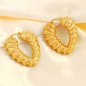 DUOMI Jewelry waterproof stainless steel earrings