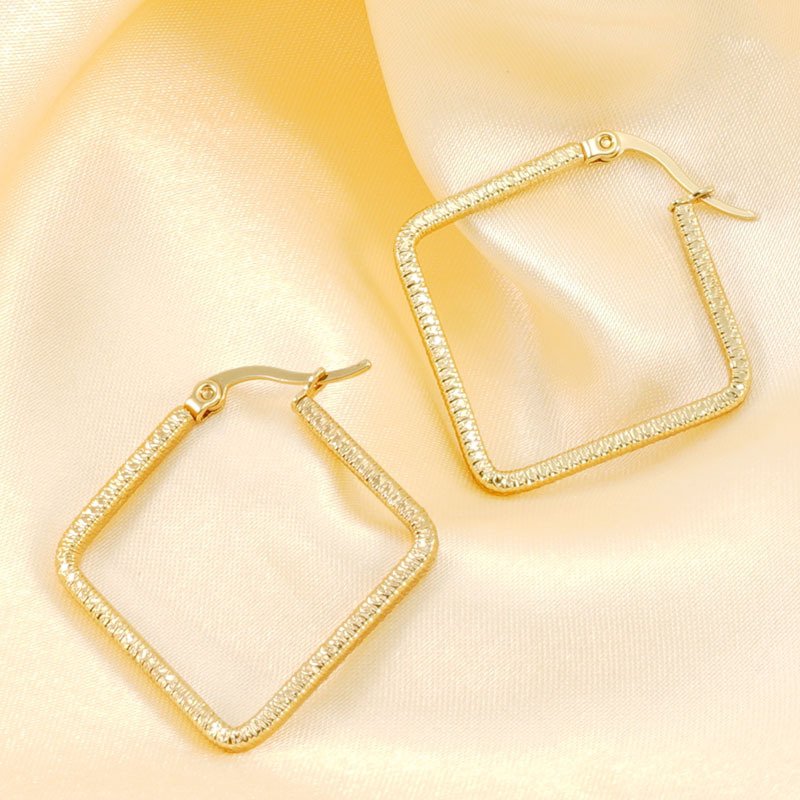 DUOMI Jewelry waterproof stainless steel earrings