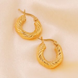 DUOMI Jewelry waterproof stainless steel earrings