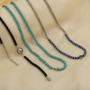 DUOMI Jewelry waterproof stainless steel necklace