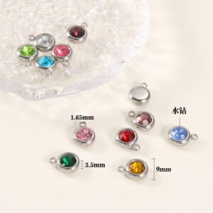 DUOMI Jewelry waterproof stainless steel cz pendant