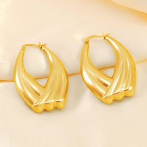 DUOMI Jewelry waterproof stainless steel earrings