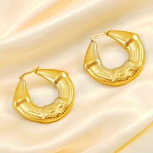 DUOMI Jewelry waterproof stainless steel earrings