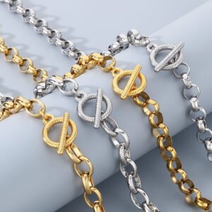 DUOMI Jewelry waterproof stainless steel pearl bracelet