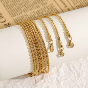 DUOMI Jewelry waterproof stainless steel necklace