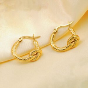 DUOMI Jewelry waterproof stainless steel earrings