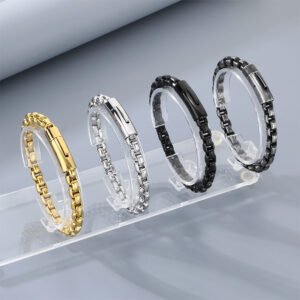 DUOMI Jewelry waterproof stainless steel pearl bracelet
