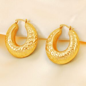 DUOMI Jewelry waterproof stainless steel earrings