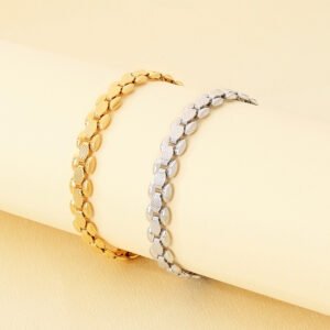 DUOMI Jewelry gold stainless steel bracelet