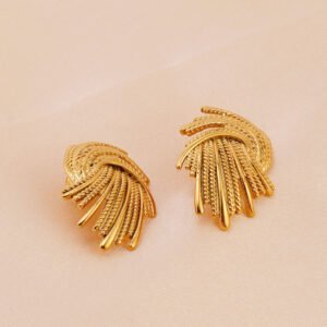 DUOMI Jewelry waterproof stainless steel earrings