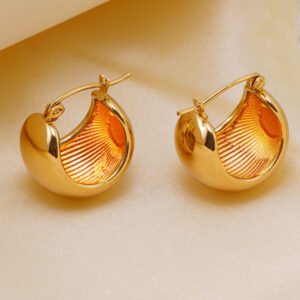 DUOMI Jewelry waterproof stainless steel earrings