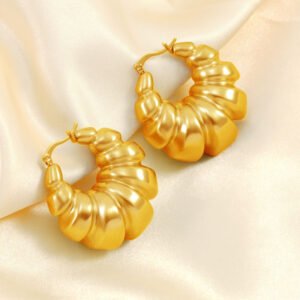 DUOMI Jewelry waterproof stainless steel earrings