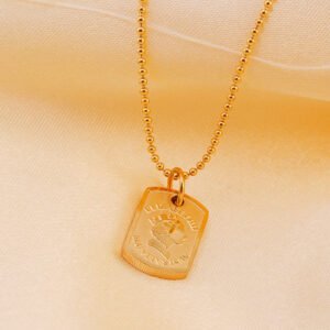 DUOMI Jewelry waterproof stainless steel pendant