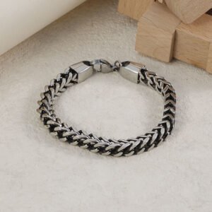 DUOMI Jewelry waterproof stainless steel cuban chain hip hop bracelet