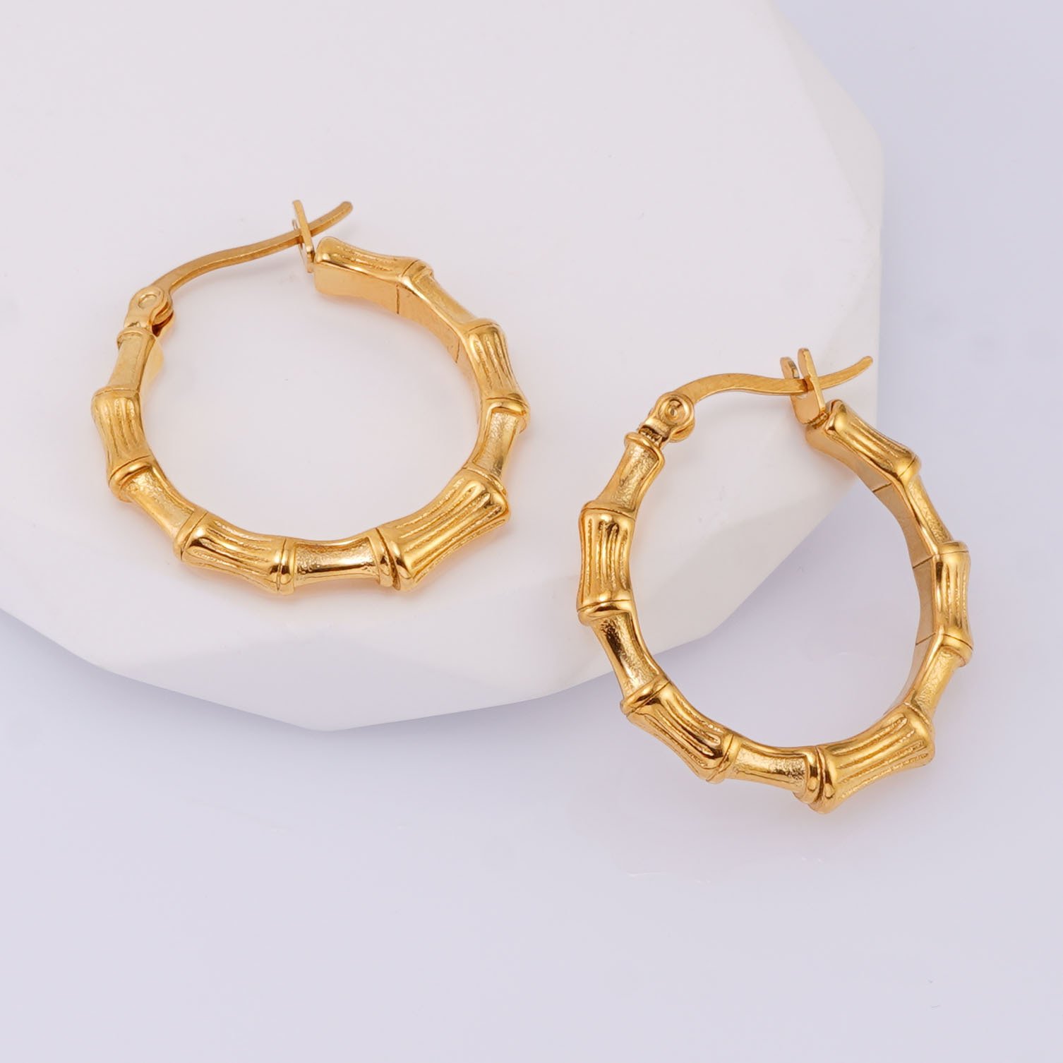 DUOMI Jewelry waterproof stainless steel earrings