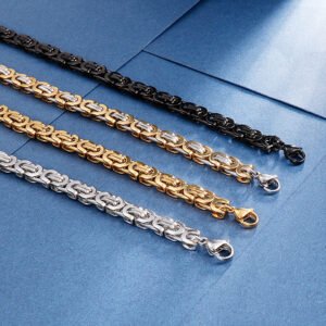 DUOMI Jewelry waterproof stainless steel hip hop bracelet
