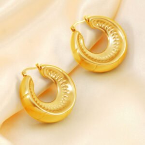 DUOMI Jewelry waterproof stainless steel earrings