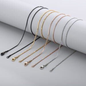 DUOMI Jewelry waterproof stainless steel necklace