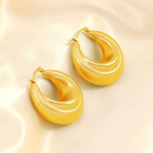 DUOMI Jewelry waterproof stainless steel earrings