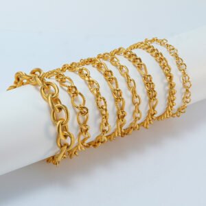 DUOMI Jewelry waterproof stainless steel cuban chain hip hop bracelet