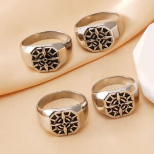 DUOMI Jewelry waterproof stainless steel ring