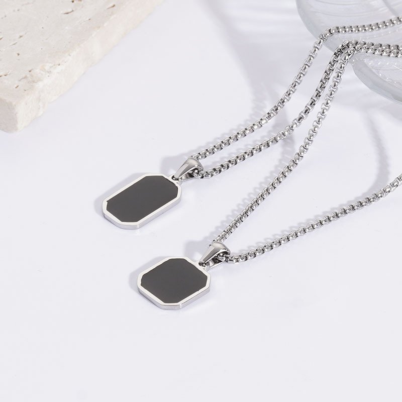DUOMI Jewelry waterproof stainless steel hip hop pendant
