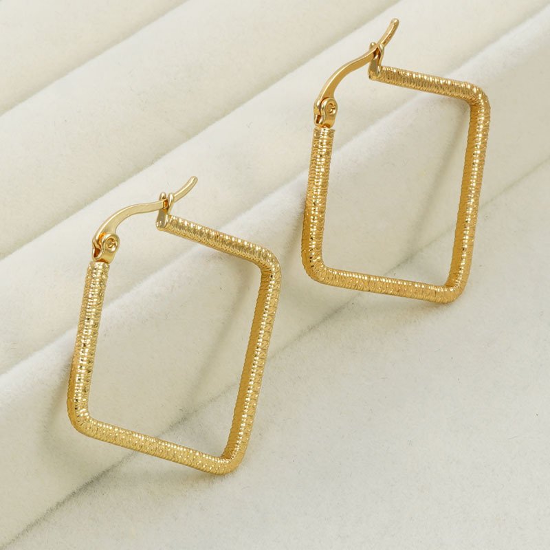 DUOMI Jewelry waterproof stainless steel earrings