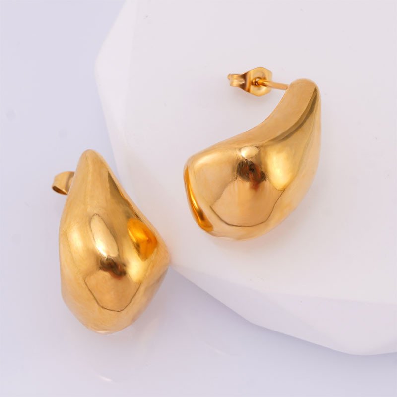 DUOMI Jewelry waterproof stainless steel earrings
