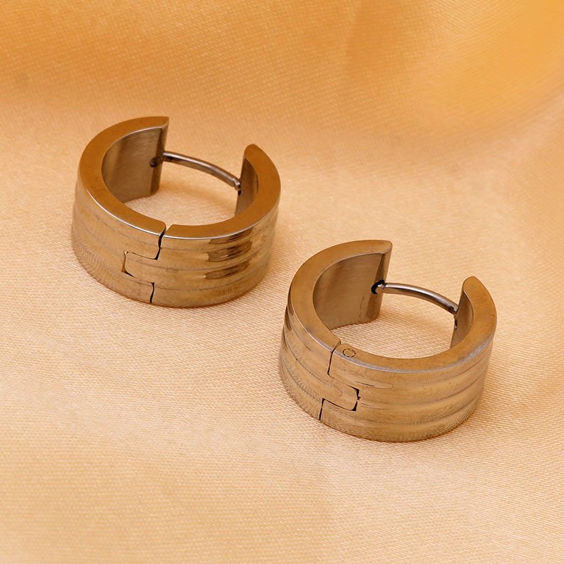 DUOMI Jewelry waterproof stainless steel earrings