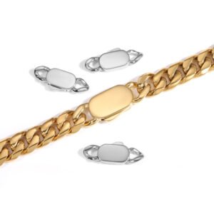 DUOMI Jewelry waterproof stainless steel cuban chain bracelet