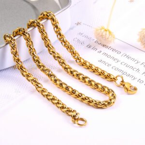 DUOMI Jewelry waterproof stainless steel necklace