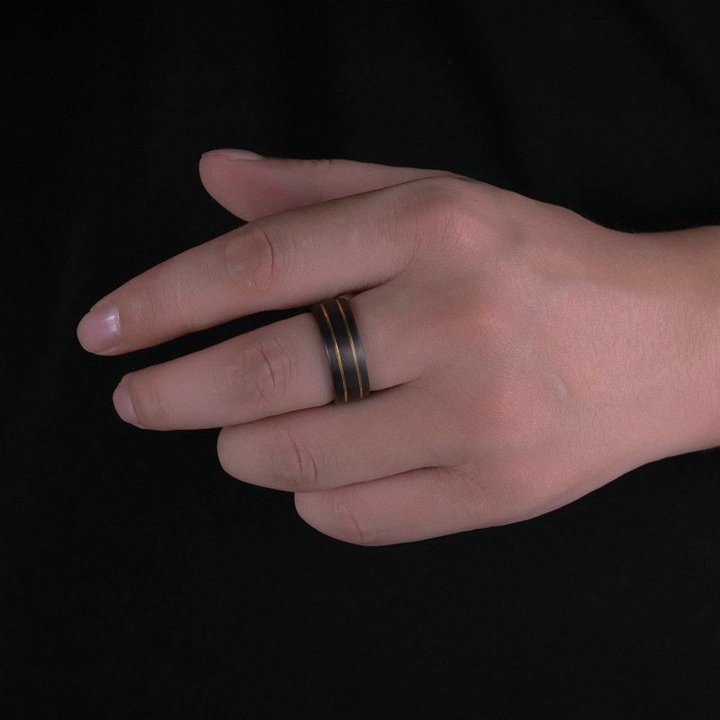 DUOMI Jewelry waterproof stainless steel ring