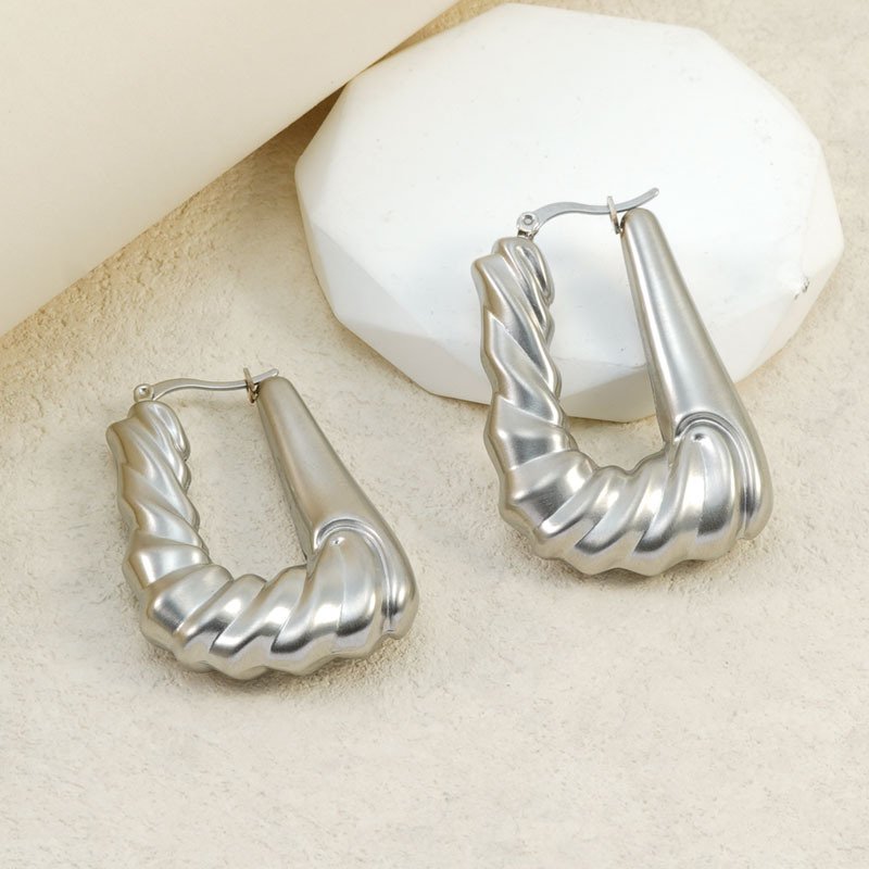 DUOMI Jewelry waterproof stainless steel earrings