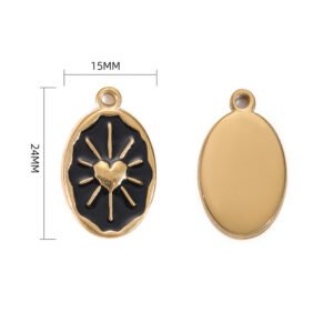 DUOMI Jewelry waterproof stainless steel pendant