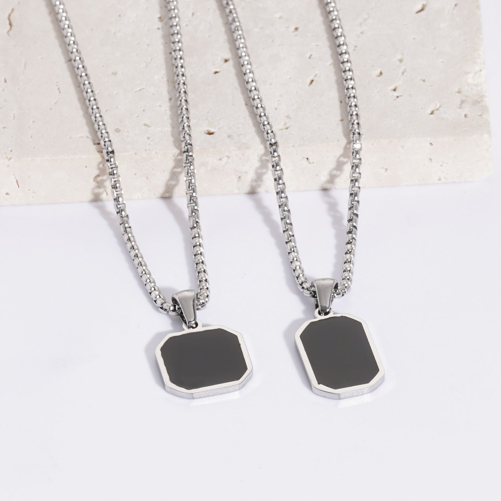 DUOMI Jewelry waterproof stainless steel hip hop pendant