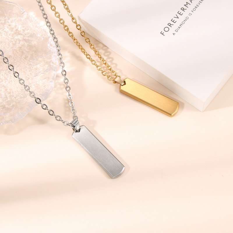 DUOMI Jewelry waterproof stainless steel hip hop pendant