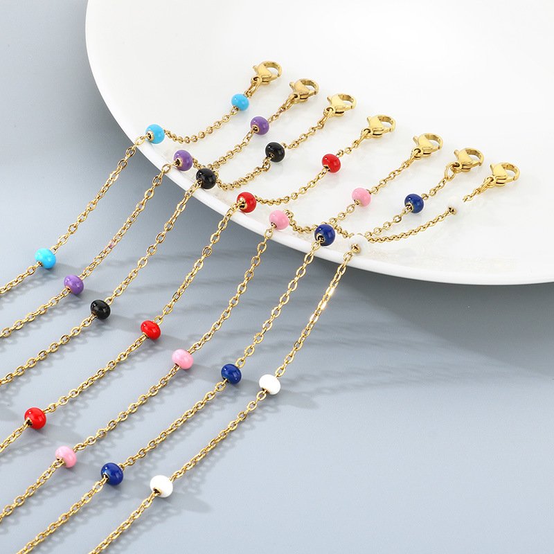 DUOMI Jewelry waterproof stainless steel necklace